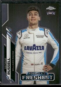 2020 Topps Chrome F1 Formula 1 George Russell Freshest RC #200 Williams Racing