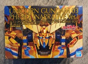 New P-Bandai PG 1/60 RX-0 Unicorn Gundam 03 Phenex Narrative Ver.  Perfect Grade