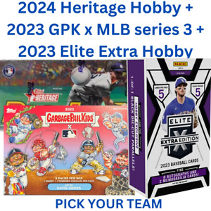 Pittsburgh Pirates Box Break: 2024 Heritage, 2023 GPK x MLB, Elite Extra #127