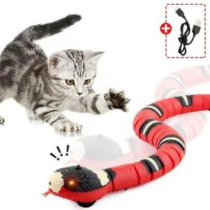 Automatic Electronic Smart Sensing Cat Toys Interactive  Snake Cat Teaser Indoor