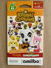 Sealed Animal Crossing Amiibo Cards Series 2 Booster Pack [6 Collectible Cards]