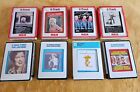Country Music 8-Track Lot (8) Cartridges Dolly Parton Patsy Cline Hank Williams