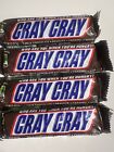 SNICKERS CANDY BARS NOVELTY ONLY “CRAY CRAY”  WRAPPER FOUR PACK!