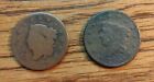 New Listingpair of undated large cents for your consideration