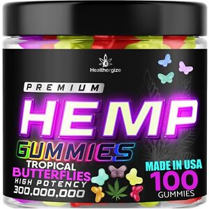 Natural Gummies-Gummy Bears Butterfly,Sleep, Calm,Anxiety, Inflammation, US MADE