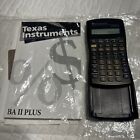 New ListingVintage Texas Instruments BA II Plus Advance Business Analyst Calculator + Book