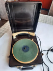 Vintage Collectible Soviet vinyl player 60s USSR Music player old (234)