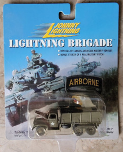 Johnny Lightning Brigade Diecast WWII GMC 6X6 Army Truck Military Patch Sticker