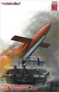 ModelCollect 1/72 UA-72073 WWII German V1 Missile Launcher with E-50 Body