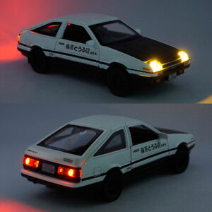 Initial D AE86 Toyota TRUENO 1:32 Model Car Diecast Toy Vehicle Pull Back USA