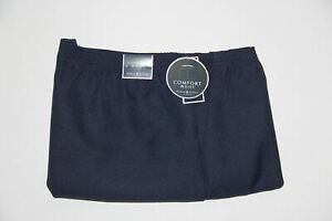 New Karen Scott Women's Plus Size 2X Intrepid Blue Pull On Classic Pants