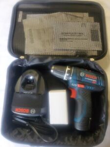 Bosch PS31-2A 12-Volt 3/8-Inch Max Lithium-Ion Fuel Guage Drill Driver Kit 2 bat