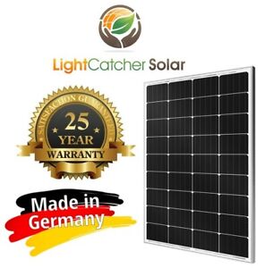 100 watt solar panel 100W 12V Mono for Off Grid RV Boat Home Battery Charge New