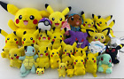 LOT of 33 Pokemon Plush Collectibles Toys Cute Baby Pikachu Squirtle Dolls
