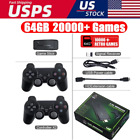 New Listing4K HDMI TV Game Stick Console Built-in 64GB 20000 Retro Games 2 Wireless Gamepad