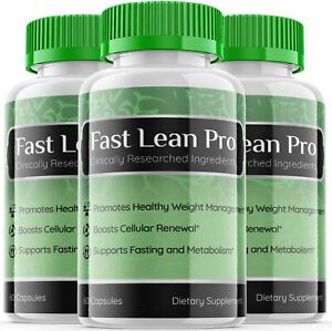 Fast Lean Pro Capsules - Fast Lean Pro Dietary Pills,  Supplement - 3 Pack