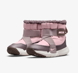 NIKE Flex Advance Boot (PS) DD0304-600 Pink Kids Toddler Size 11C New In Box