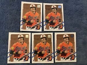 New Listing2021 Topps Series One Rookie Card lot of 5 Ryan Mountcastle #143