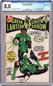 Green Lantern #87 CGC 8.0 1972 4367053002 1st app. John Stewart Green Lantern