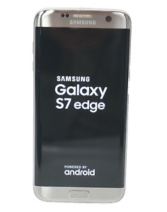 Samsung Galaxy S7 Edge 32GB Silver SM-G935T (T-Mobile) Android Smartphone VF4313