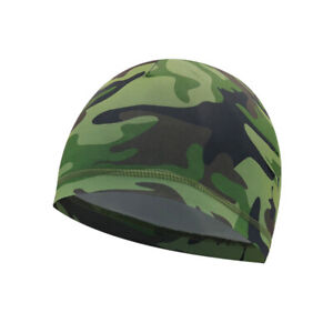 Moisture Sweat Wicking Cooling Bald Dome Skull Cap Helmet Liner Sport Beanie-Hat