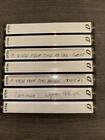 7 TDK D90 Tapes - Used Audio Cassette Tapes - 7 Used Blanks - type I