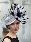 Audrey-Kentucky Derby Hat, Fascinator, Ascot, Racing, Wedding Hat