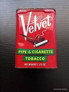 velvet tobacco tin