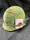 Vietnam War US M1 Infantry Helmet With Mitchell Cover Military USMC ARMY