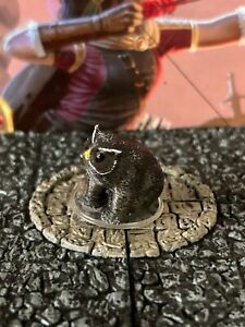 Baby Owlbear Cub printed painted miniature Dungeon Dragons D&D animal druid BLA
