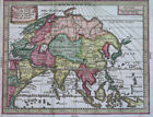 1749 ORIGINAL MAP ASIA CHINA PERSIA INDIA THAILAND MALAYSIA PHILIPPINES ARABIA