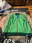 Adidas FIFA World Cup Brazil 2014 Viva Mexico Zip up Sz L Green Red Zippers