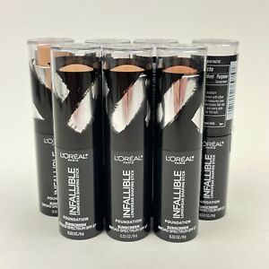 NEW L'Oreal Infallible Longwear Shaping Stick Foundation .32oz. YOU CHOOSE SHADE