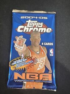 2004-05 Topps Chrome Basketball (1) Pack LeBron James