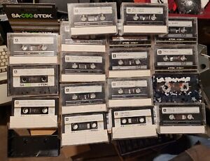 Lot of 19 TDK SA-90 Cassette Tapes High Bias Type II - Vintage - Tabs Intact