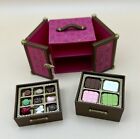 Re-Ment LOVELY CHOCOLATE No. 2 JEWELRY BOX CHOCOLATES 2007 Fold Open Chest
