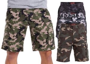 Men's Cargo Combat Shorts Multi Pockets
