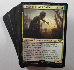 MTG Commander Deck Smeagol Helpful Guide Lord of the Rings