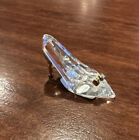 Swarovski Crystal Cinderella Glass Slipper 1.25 Inch Gold Plating