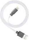 Ventev Chargesync USB-A - iPhone Flat Cable | White| 6ft