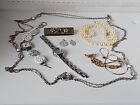 New ListingVintage Junk Drawer Lot Jewelry Watches Emmons Signed Bracelet Brooch Pin #236