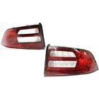 Halogen Tail Light Set For 2007-2008 Acura TL Clear & Red Lens 2Pcs (For: 2008 Acura TL)