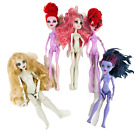 Bundle 5x dolls monsters high & once upon a zombie rare