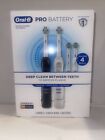 PACK OF 2! Oral-B Pro Advantage Battery Powered Toothbrush