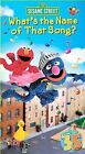 Sesame Street - Whats the Name of That Song VHS Includes 17 Songs! Super Grover