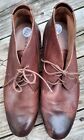 Fossil Leather Ankle Boots Size 11.5 M Stylish Two Tone
