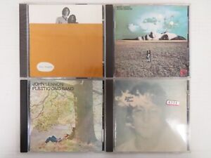 LOT OF 4 JOHN LENNON MUSIC CDS - TWO VIRGINS (SEALED), MIND GAMES, IMAGINE+