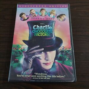 New ListingCharlie And The Chocolate Factory (DVD, 2005 Warner Bros) Johnny Depp
