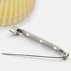 New Listing100pcs Brooch Pins Durable Fashion Badge Fasteners Pins Alloy