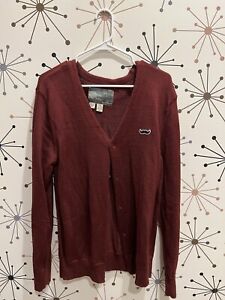 Toddland Mustache Sweater Cardigan Size Large Urban Outfitters